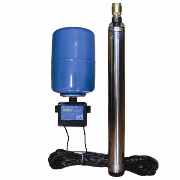 Электронасос погружной для колодцев и скважин диаметром от 100 мм водомет